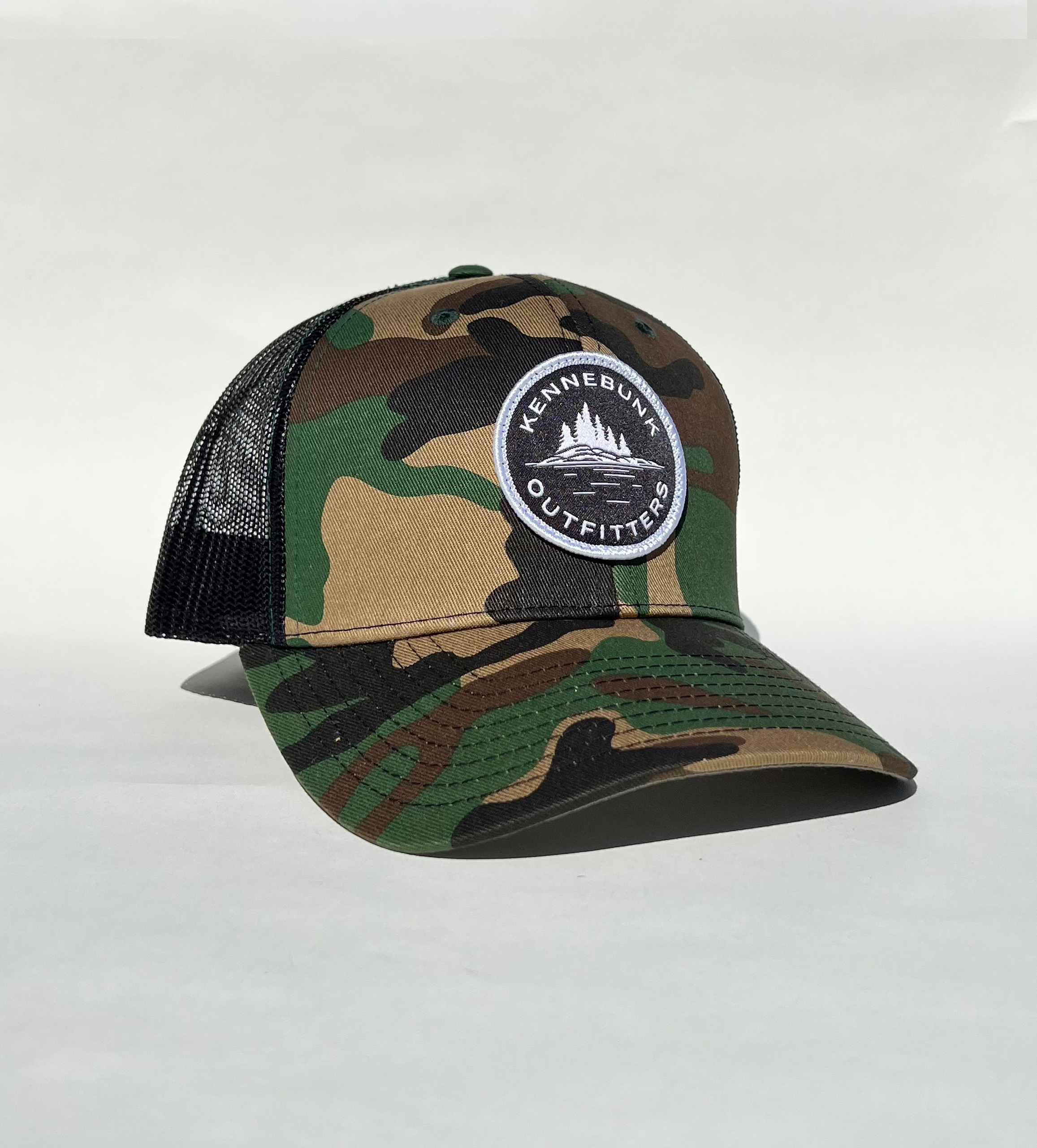CAMO BLACK MESH TRUCKER HAT – Kennebunk Outfitters